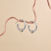 The ORBIT HOOPS - "Shine Your Light" Laura Sophie Cox Collab - Illuminate your style with sustainable and ethically sourced jewelry.