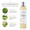 Organic Acne Cleanser with Hemp Seed Oil – Face & Body Wash