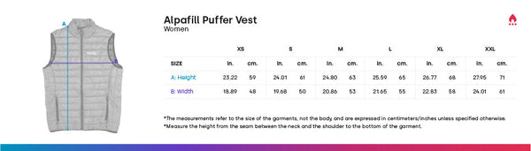 Women's Alpafill Puffer Alpaca Vest