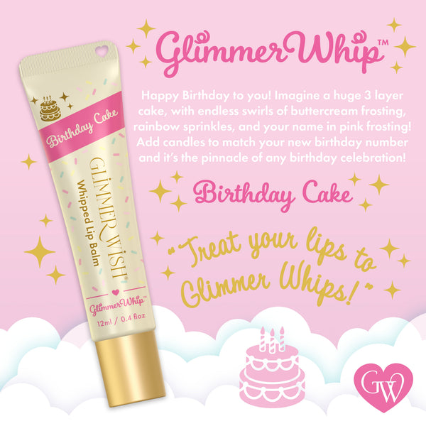 Glimmer Whip Whipped Lip Balm - Organic Butters & Oils
