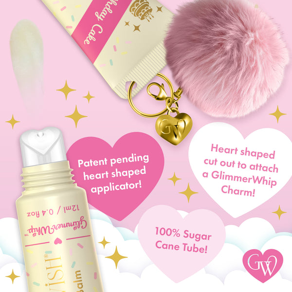 Glimmer Whip Whipped Lip Balm - Organic Butters & Oils