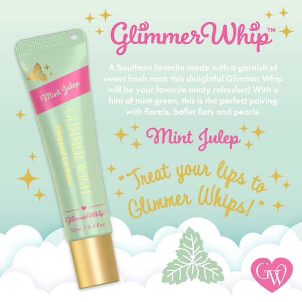 Glimmer Whip Whipped Lip Balm - Organic Butters & Oils