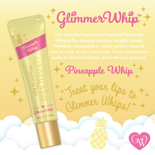 Glimmer Whip Whipped Lip Balm - Organic Butters & Oils