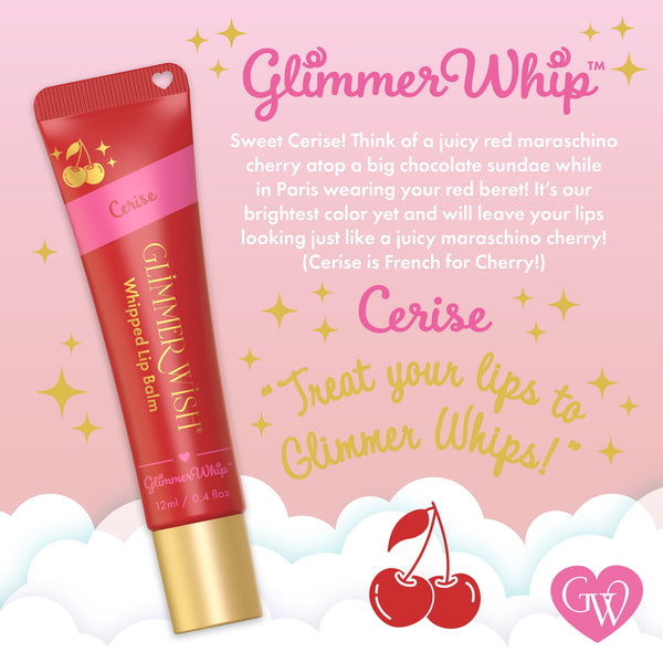 Glimmer Whip Whipped Lip Balm - Organic Butters & Oils