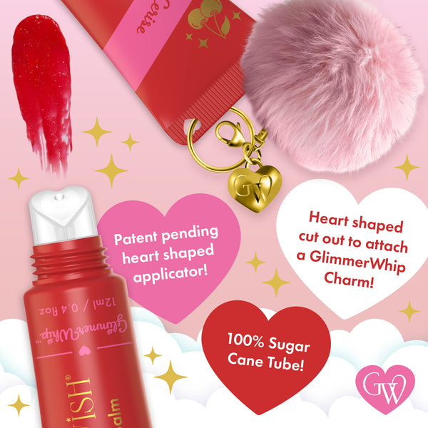 Glimmer Whip Whipped Lip Balm - Organic Butters & Oils