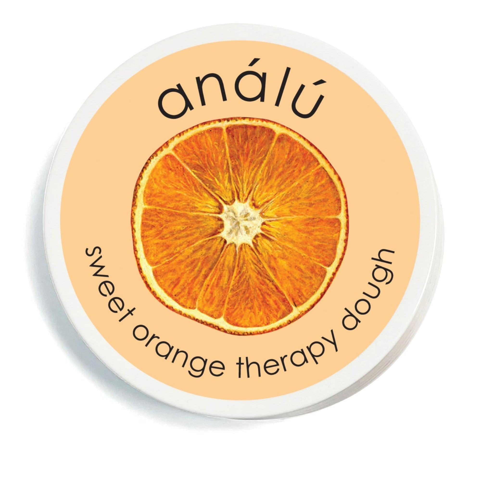Analu therapy dough Sweet Orange scent — mindfulness gift for kids and adults under $20