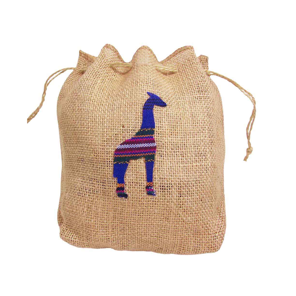 Combine style and sustainability with our Animal Hemp Drawstring Bag. This adorable and eco-friendly bag is perfect for carrying your essentials on the go.