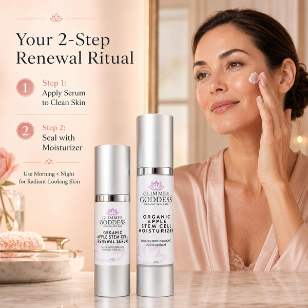 How to use the Apple Stem Cell Renewal Serum and Moisturizer — 2-step application guide