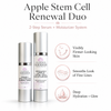 Glimmer Goddess Apple Stem Cell Serum and Moisturizer Duo set on a clean background