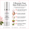Glimmer Goddess Apple Stem Cell Moisturizer product label showing certified organic and vegan credentials