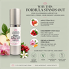 Certified organic ingredients in Glimmer Goddess Apple Stem Cell Serum including hyaluronic acid and plant stem cells