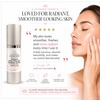 Customer testimonial for Glimmer Goddess Organic Apple Stem Cell Anti-Aging Serum