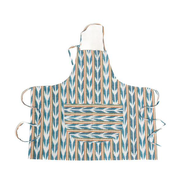 Add a splash of color to your kitchen with our beautiful handwoven Guatemalan apron. This stylish and functional apron is perfect for any home cook.