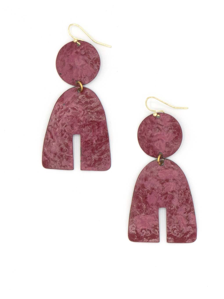 Statement Arch Earrings – Ethical, Nickel-Free Dangle Earrings