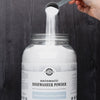 Rustic Strength Automatic Dishwasher Powder in glass jar — toxin-free and hypoallergenic