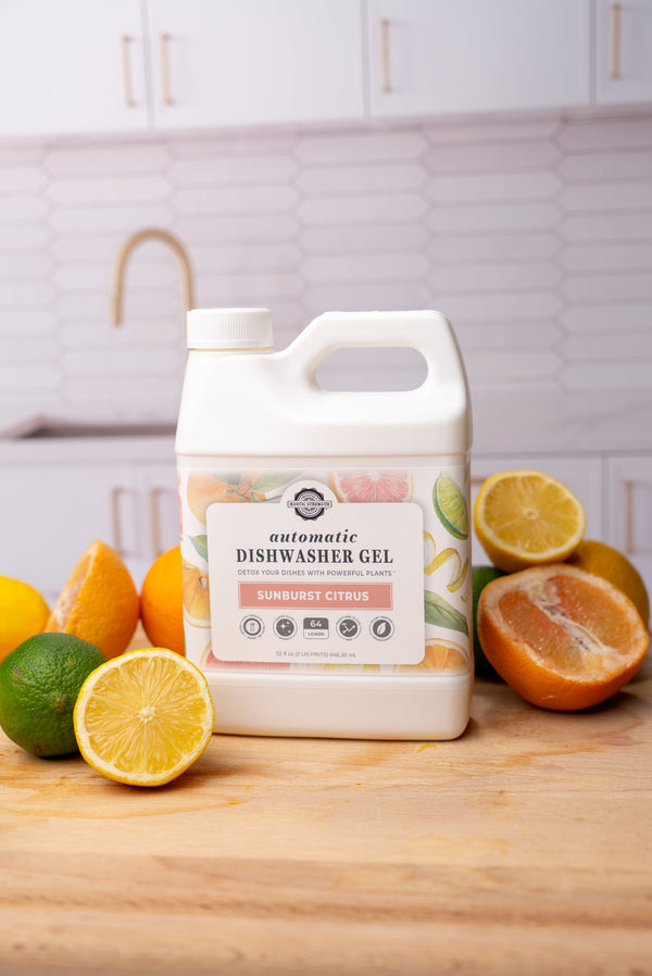 Sunburst Citrus Automatic Dishwasher Gel – Plant-Based & Non-Toxic