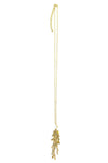 Autumn Day Moonstone Necklace by Fair Anita showing full pendant and chain length