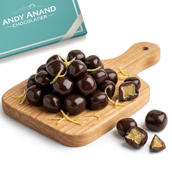 Andy Anand California Ginger Dark Chocolate – Vegan 60% Cocoa, 1 lb