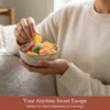 Close-up of Andy Anand Sugar-Free Gummies showing assorted fruit flavor gummy candies