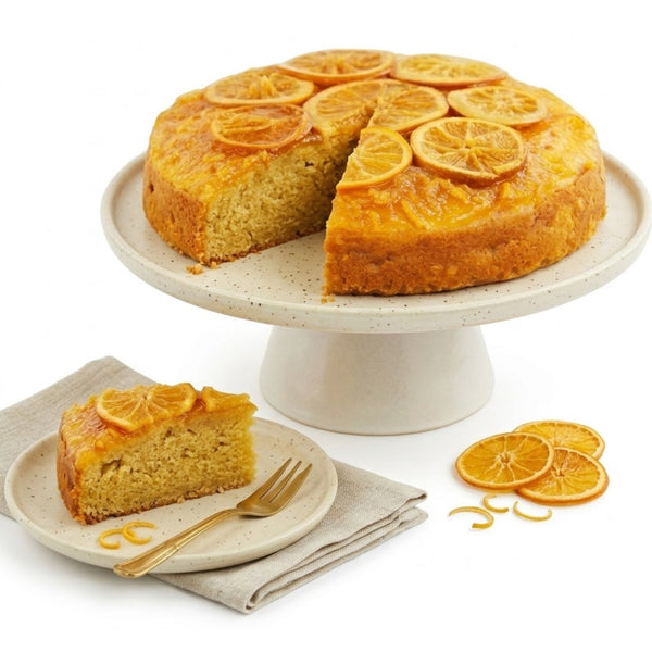 Andy Anand Gluten-Free Orange Cake | 9-Inch Hand-Baked Whole Cake, 2 lbs
