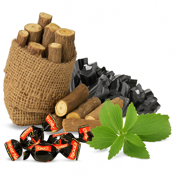 Andy Anand Sugar-Free Australian Licorice Candy – Stevia Sweetened, 7 oz