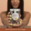 Individually wrapped sugar-free licorice hard candy pieces, stevia sweetened and European-made