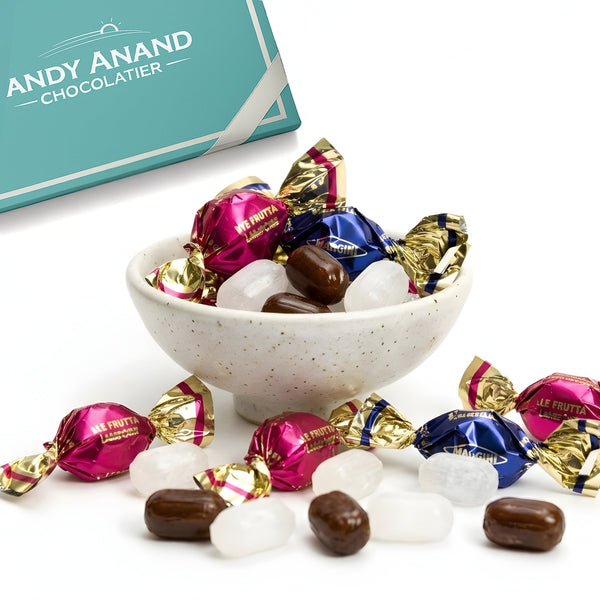 Andy Anand Sugar-Free Italian Fruit Hard Candy – 85 pc, 7 oz Stevia Sweetened Gift Box