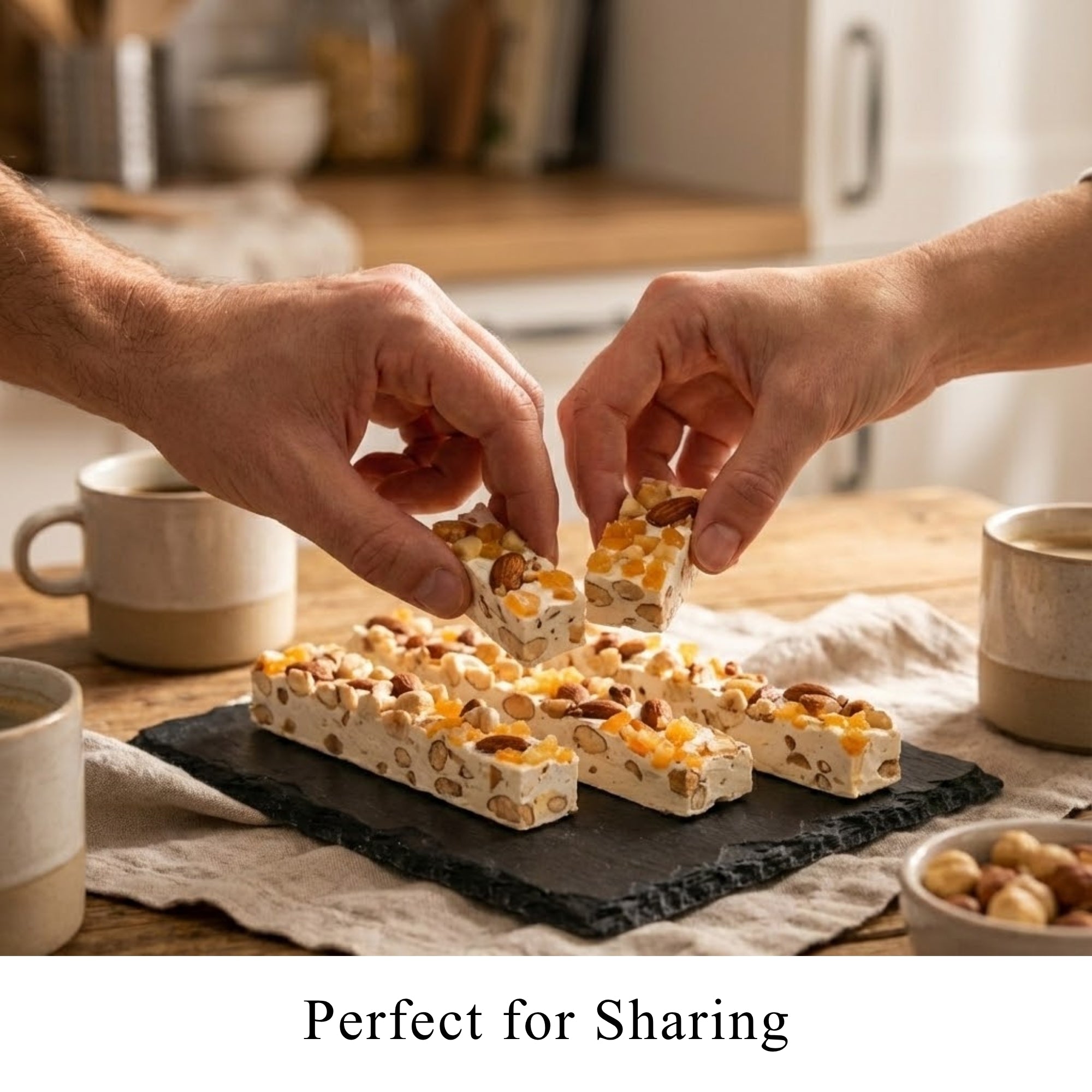 Andy Anand Orange Peel Turron Nougat 7 oz elegant gift box presentation for birthdays and holidays
