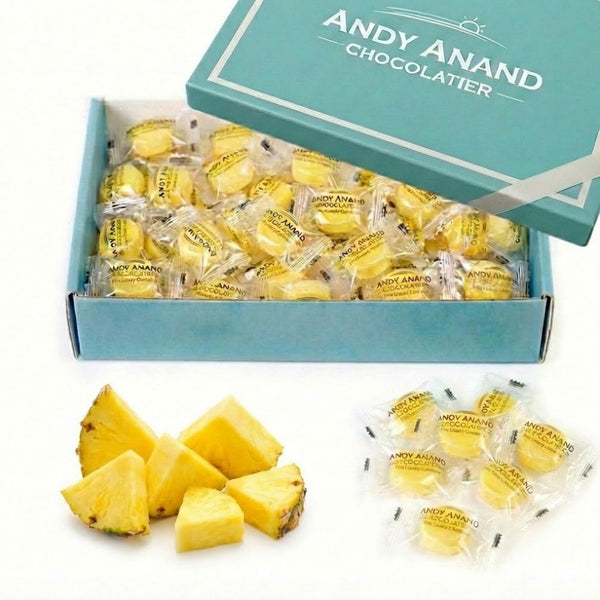 Andy Anand Sugar-Free Pineapple Hard Candy 7 oz box, front view