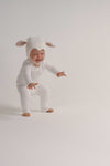 Baby White Sheep Halloween Costume – Soft Cotton Lamb Outfit