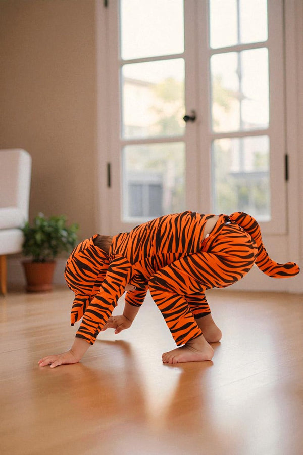 Baby Tiger Costume - Cotton Tiger Halloween Outfit