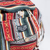 Recycled Travel Backpack Delhi shown from a side angle