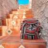 Recycled Travel Backpack Delhi - Upcycled Burlap Rice Bag