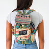 Mini Recycled Travel Backpack Kochi - Upcycled Burlap