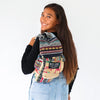 Mini Recycled Travel Backpack Mumbai - Upcycled Burlap Rice Bag