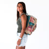 Recycled Travel Backpack Agra - Upcycled Rice Bag Bag