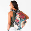 Recycled Travel Backpack Chennai - Upcycled Rice Bag Burlap
