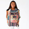 Recycled Travel Backpack Mumbai made from upcycled burlap rice bags
