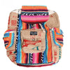 Ravi Recycled Travel Backpack – Upcycled Burlap Rice Bag