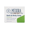 Lemongrass Bath & Body Soap Bar in plastic-free paperboard box