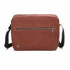 Groovy Messenger Bag in red made from 100% recycled material by IKI by Smateria