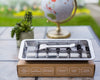 BPA-free plastic-free ecozoi metal ice cube tray — eco-friendly alternative to plastic ice trays