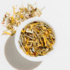 Breathe Tea loose leaf herbal tisane by Art of Tea with spicy citrus blend