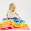 Sarah's Silks Rainbow Baby Blanket – Pure Silk, Eco-Friendly