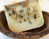 Balthazar organic vegan all-over bar soap with frankincense, myrrh, and turmeric for sensitive skin