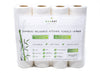 Ecozoi reusable bamboo paper towel sheet shown after being washed 50 times, still strong and intact