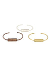 Bar Brushed Metal Cuff – Fair Trade, Nickel-Free | Fair Anita