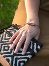 Bar Brushed Metal Cuff in copper-plated finish, adjustable nickel-free cuff bracelet by Fair Anita