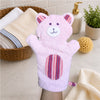 Bear Puppet Washcloth – Fair Trade Cotton Terry Cloth Bath Mitt for Babies