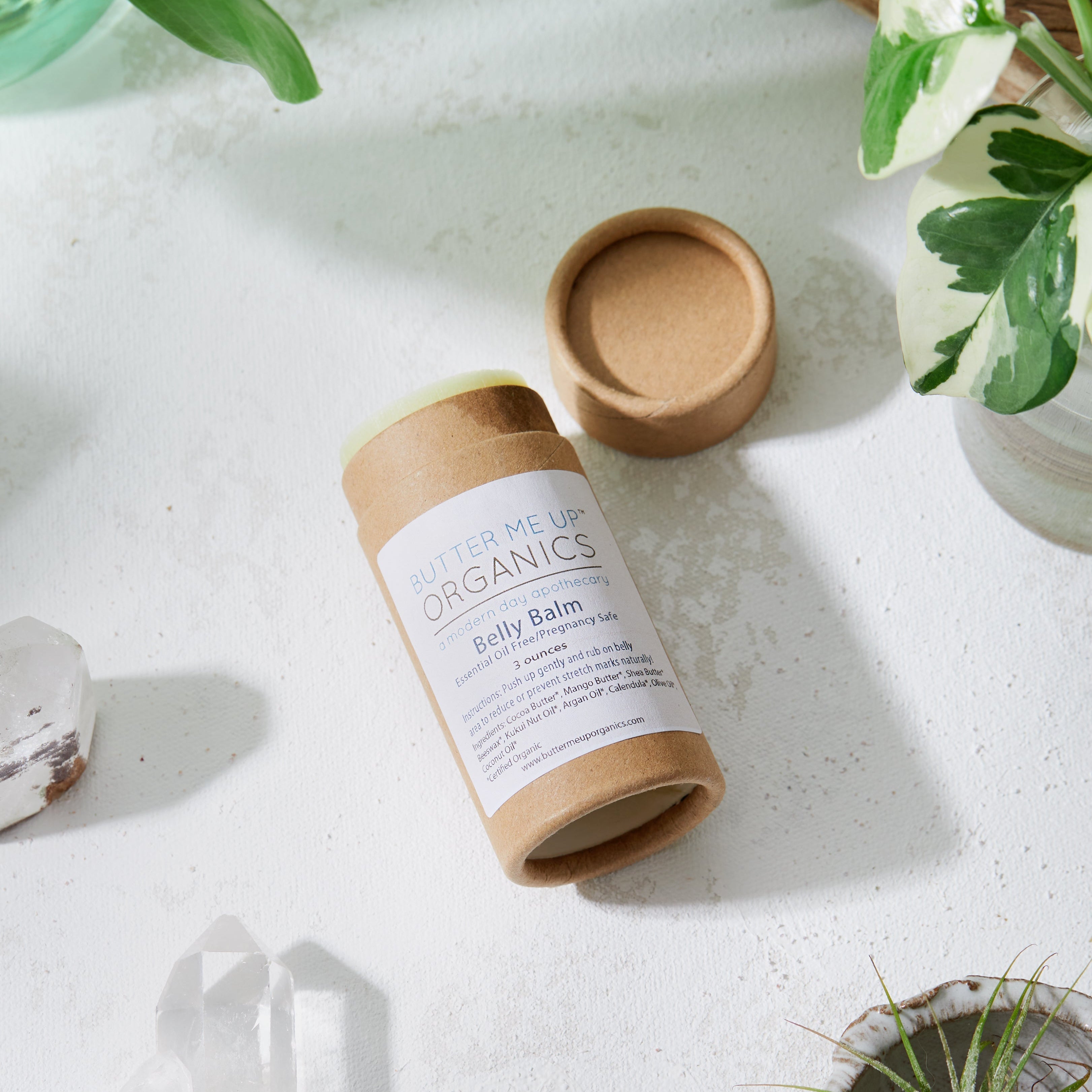 Pregnancy gift idea — Butter Me Up Organics organic belly balm for stretch mark prevention